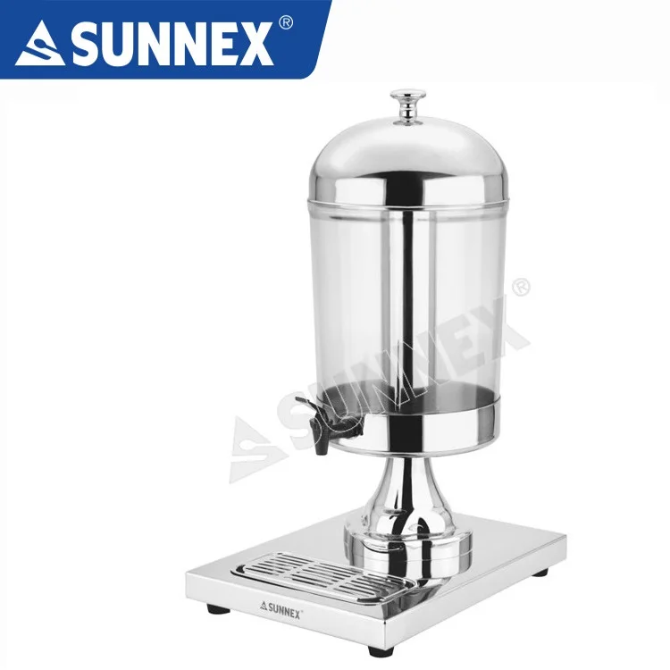 Sunnex classic buffet beverage juice dispenser 8LTR for hotel catering equipment