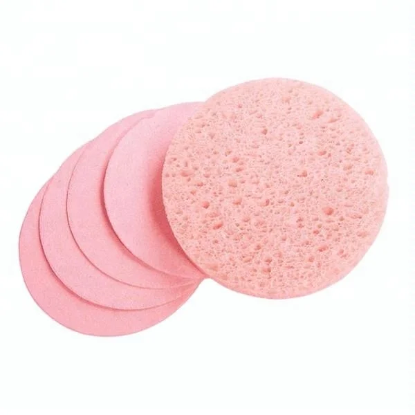 compressed cellulose cosmetic sponge