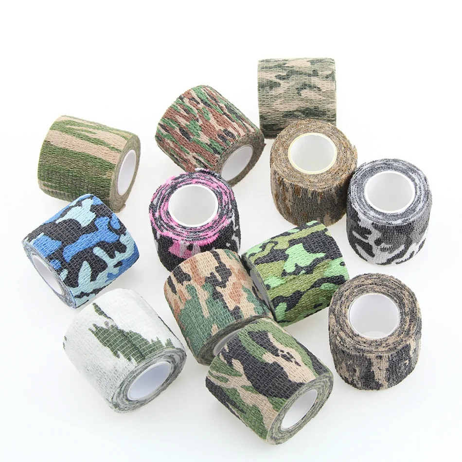 AUPCON manufacturers in China Camouflage self-adhesive bandage For Soreness on Wrist and Ankle