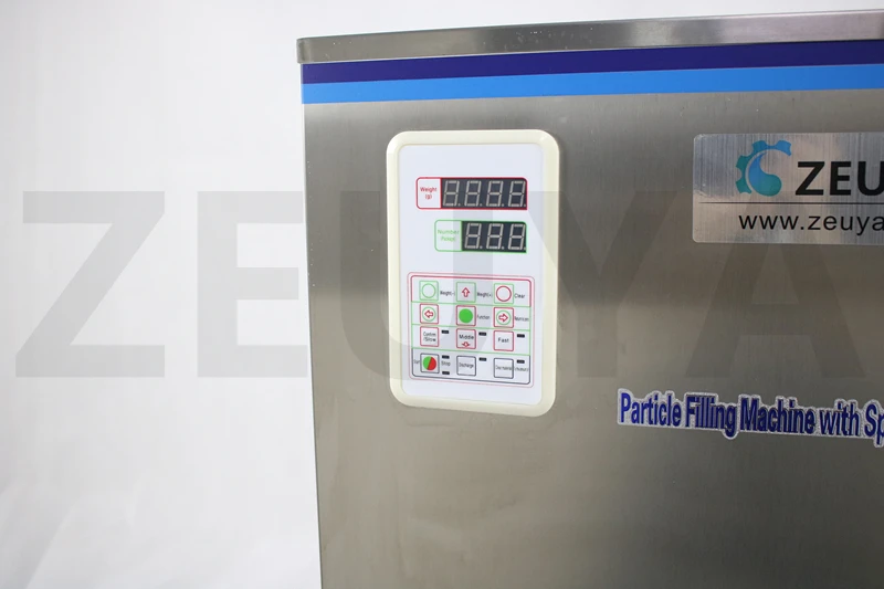 2-500G Automatic Spiral Racking, Weighing and Filling Machine