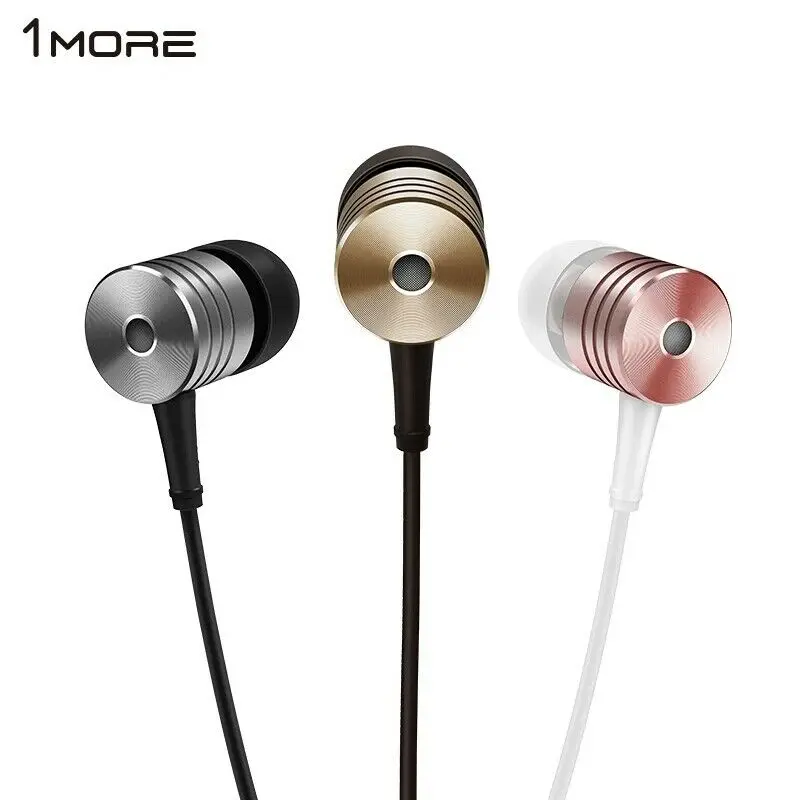 1 more piston in-ear наушники стерео гарнитура наушники с защитой от пота с микрофоном E1003 классические наушники-вкладыши легкие наушники