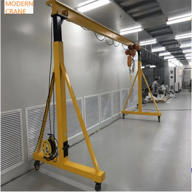mobile small gantry crane small lift frame mini gantry crane