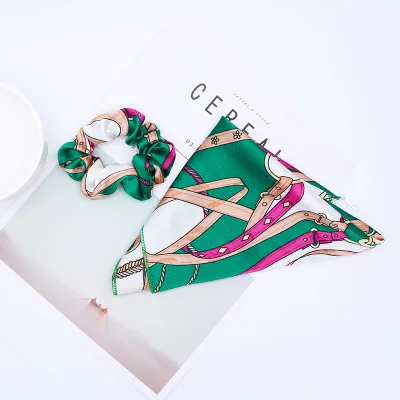 Elastic Cute Ribbon Bow Hair Tie Rope Women Hair Band Scrunchie Ponytail