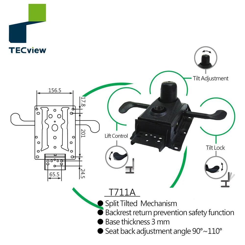 
office chair tilt mechanism recliner chair parts 