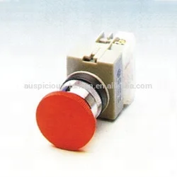 22mm, 25mm, 30mm Mushroom Head Momentary Push Button Switch (AEPB)