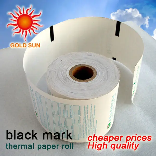 
 Рулон термобумаги black mark  