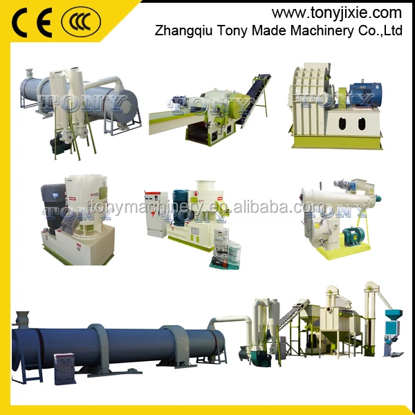 Oil Palm Empty Fruit Bunch Powder Pellet production line