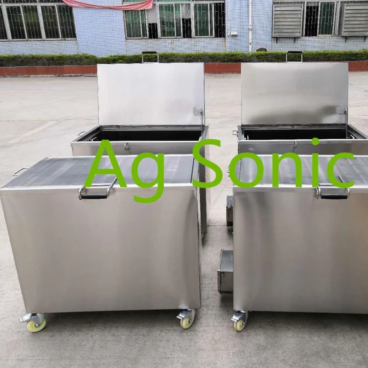 Soak Grease Kitchen Hood Filter Stainless Steel Heated Soak Tank