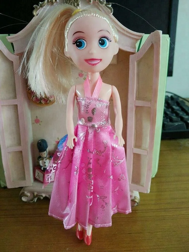 2018 hot sale Fashion Popular skirt sofia doll  toys 7 INCH 18 cm vinyl baby doll toys wholesale