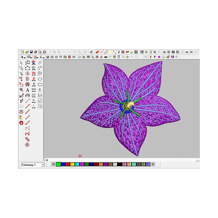 
Fast High-quality Badges Personality Rose For Apparel Decoration Customer Sticker On Patch With Embroidery Design 