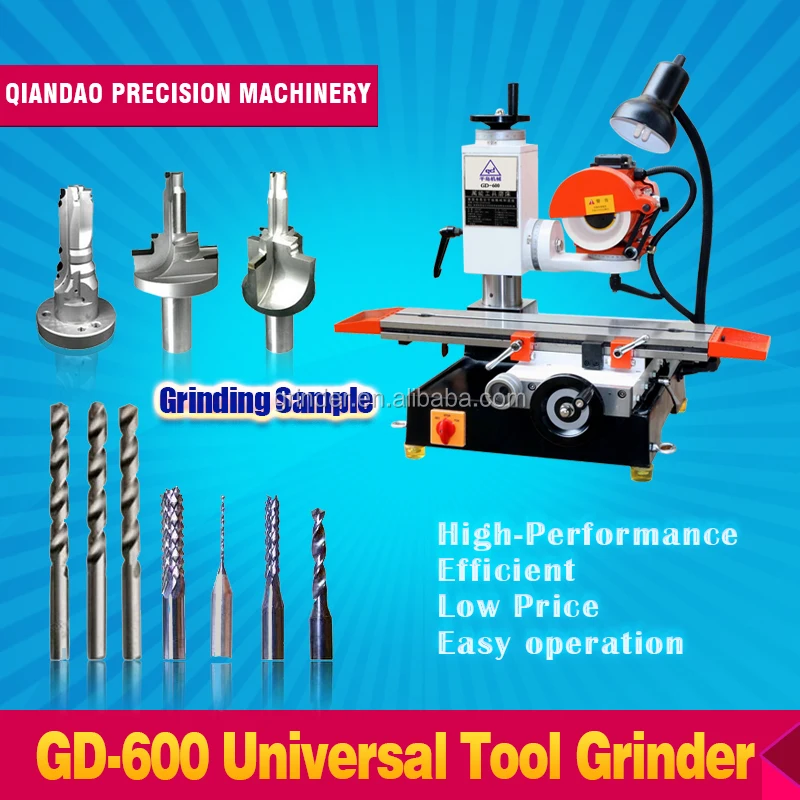 
High Precision Tools Cutter Grinding Machine GD-600 Universal Tool Cutter Sharpener Grinder Machine 