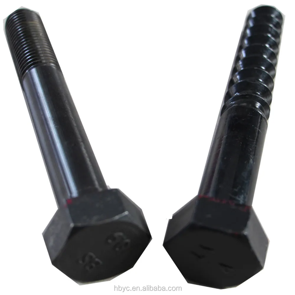 railway fastener rail sleeper coach screw spike,Tirefond for railway