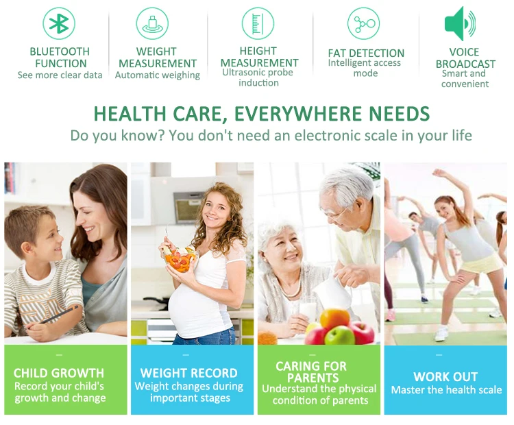 New 200kg Max Weight Height Measuring Scale Ultrasound Scale For Height And Weight