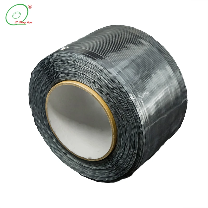 Hot Melt Adhesive Double Sided Antistatic  Aluminum Foil Film Permanent Bag Sealing Tape From Shanghai Qichang