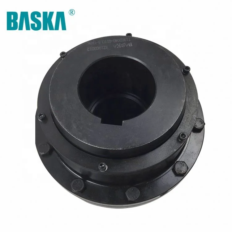 High transmission efficiency quick mounting gear coupling