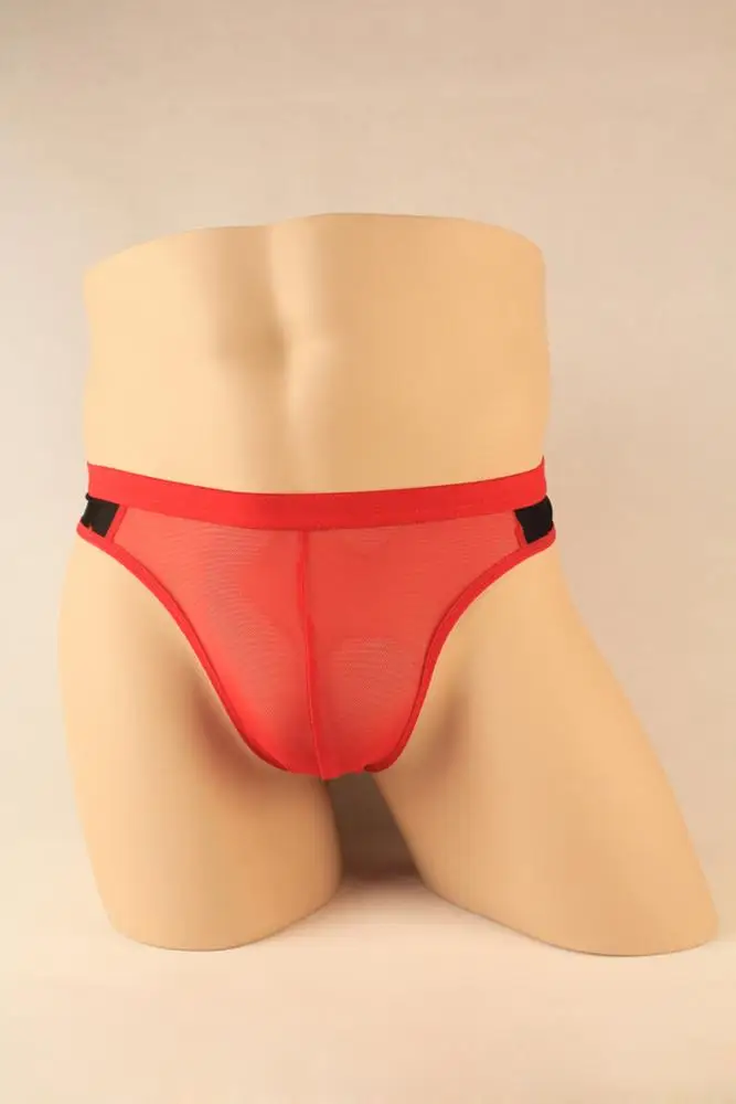 Мягкие дышащие мужские стринги, нижнее белье, обтягивающие сексуальные мужские черные сетчатые стринги, нижнее белье