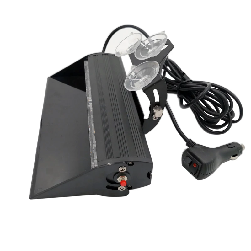 Amber Interior strobe Warning visor Light Low Profile Emergency Dash Deck truck Light