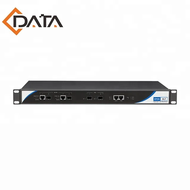 Communication equipment Optical Fiber EPON OLT(2 PON ports)
