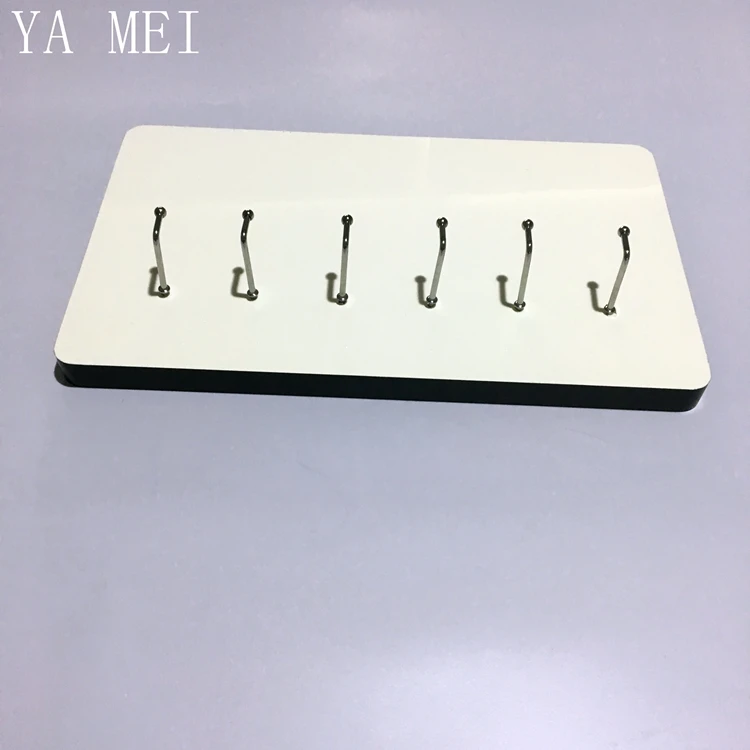 love printable Sublimation blank MDF Wooden hanger board key wall organizer