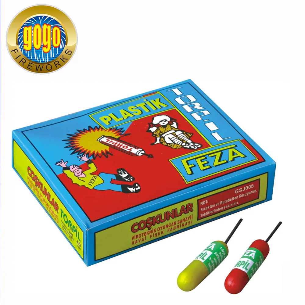 Пластиковый Трубчатый треугольный пожарный кракер бомба фейерверк громкий фейерверк для продажи