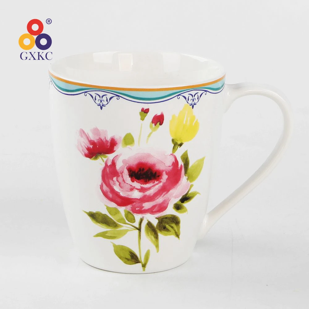 Новая керамическая фарфоровая боковая тарелка 8 дюймов с цветочными мотивами