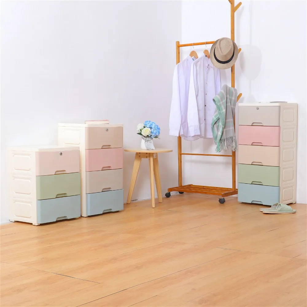 
Household plastic storge organizer baby drawer organizers 