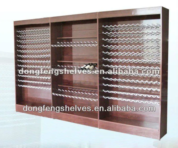 Wall Mounted Red Wine bottle holder