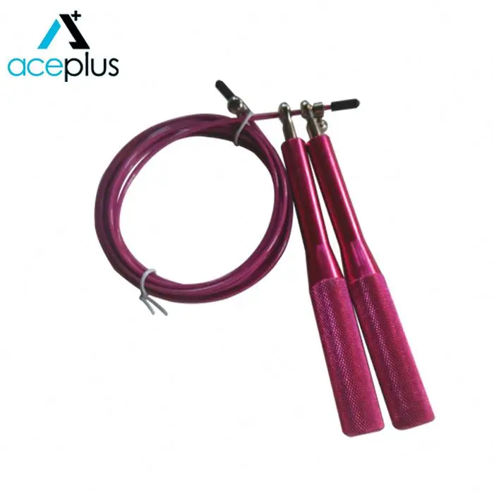 Прочная регулируемая алюминиевая ручка, кабель для скакалки в тренажерном зале