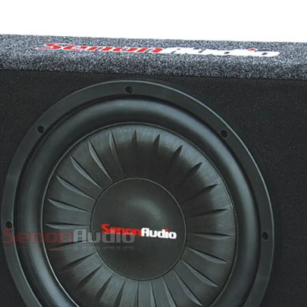 Best 12 inch Subwoofer Box Bandpass Subwoofer Enclosure Auto Subwoofer Box Covered with Durable Carpet