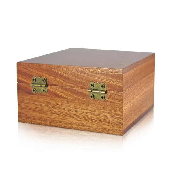 
Customize sapele wood box high quality gift boxes natural wood box 