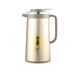 HAPPY LION Brand New 8810S Color Series Stainless Steel Body Thermos Kettle with Glass Refiil Inner Tea Coffee Thermal Pot
