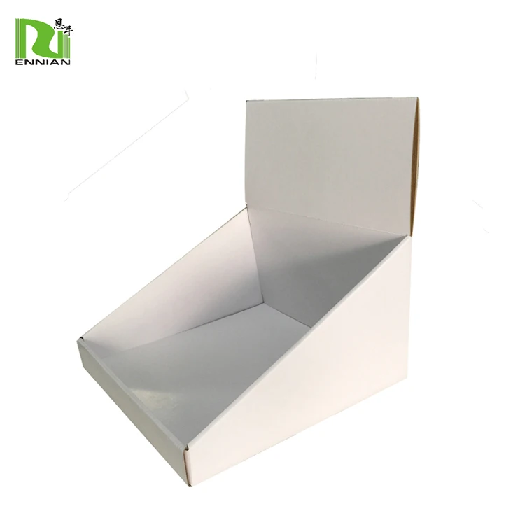 customized pop cardboard counter display box for bottles