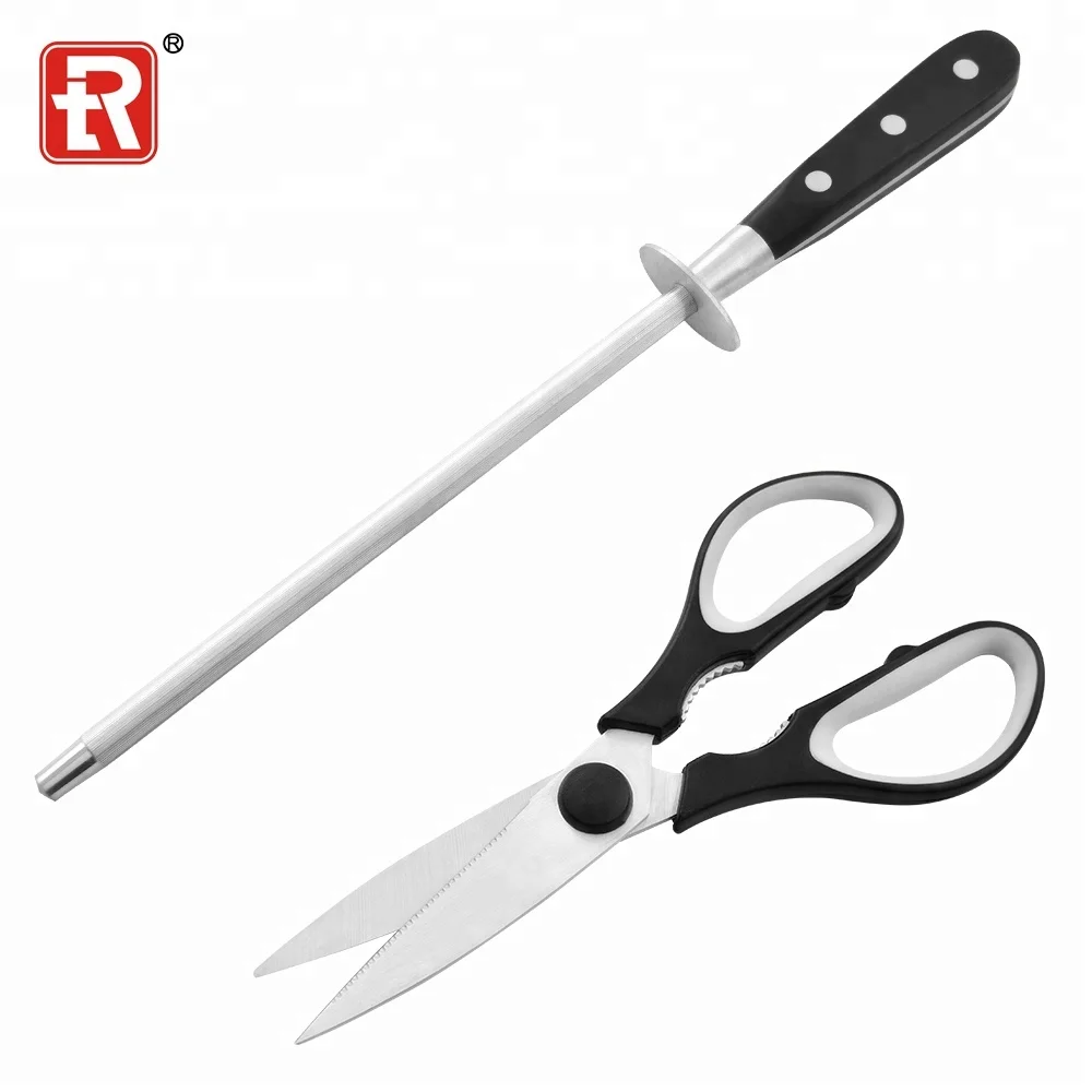 Набор кухонных ножей RUITAI премиум-класса из 15 предметов с деревянным держателем