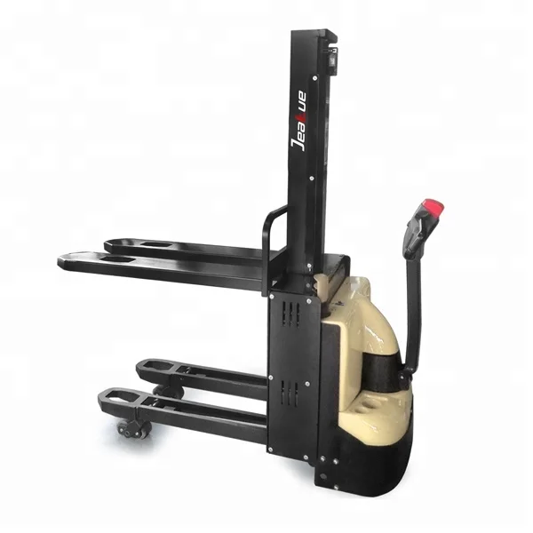 Лучшая цена двойной лифтинг полный электрический штабелер