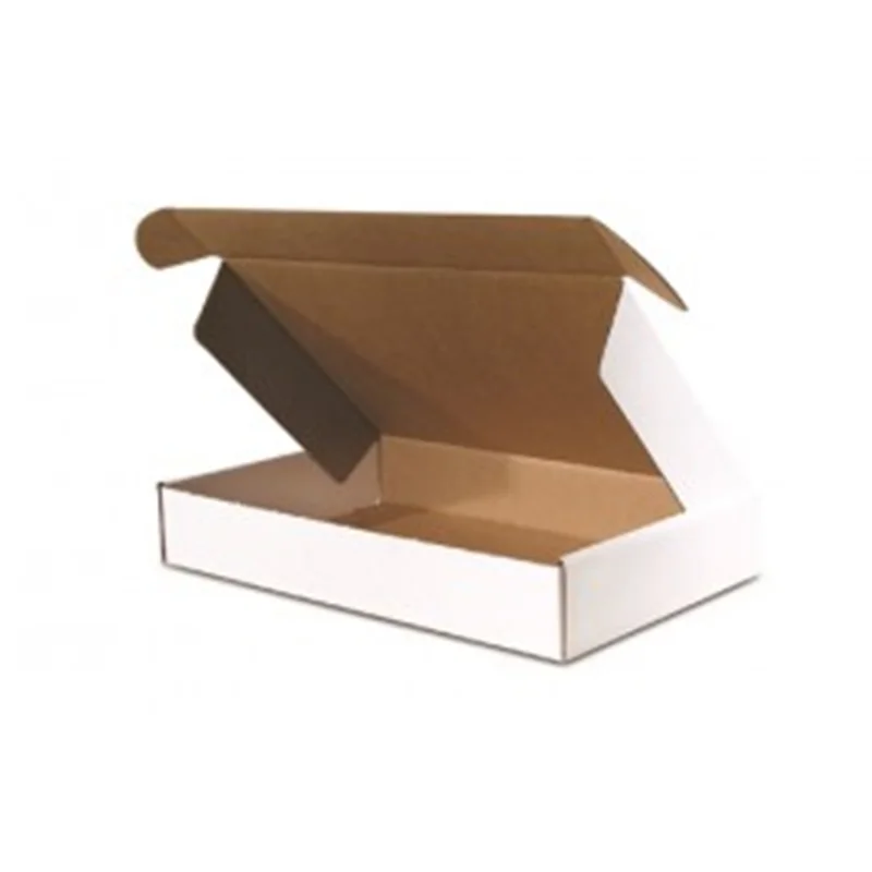 Custom deluxe corrugated board literature mailer box with printing