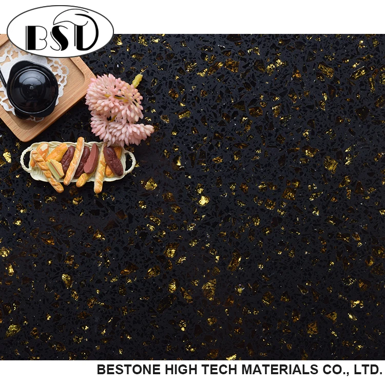 
Artificial Black Stone Flooring 