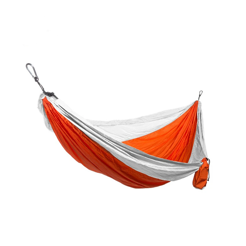 2023 new product high quality Outdoor Popular fashionable portable double parachute ripstop nylon survival hammock