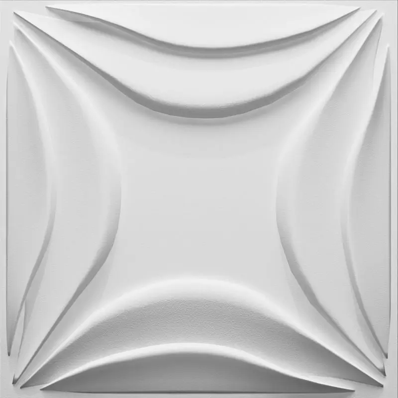 Leaf Wall Paper Design Home Decor 3d Wallpapers Silver Metallic Wallpaper