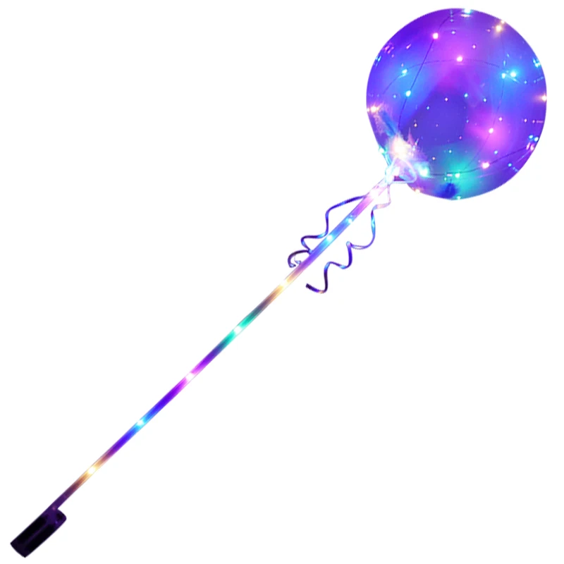 Wholesale  Popular Clear Large With Light Led Latex Balloon For Festival Decoration