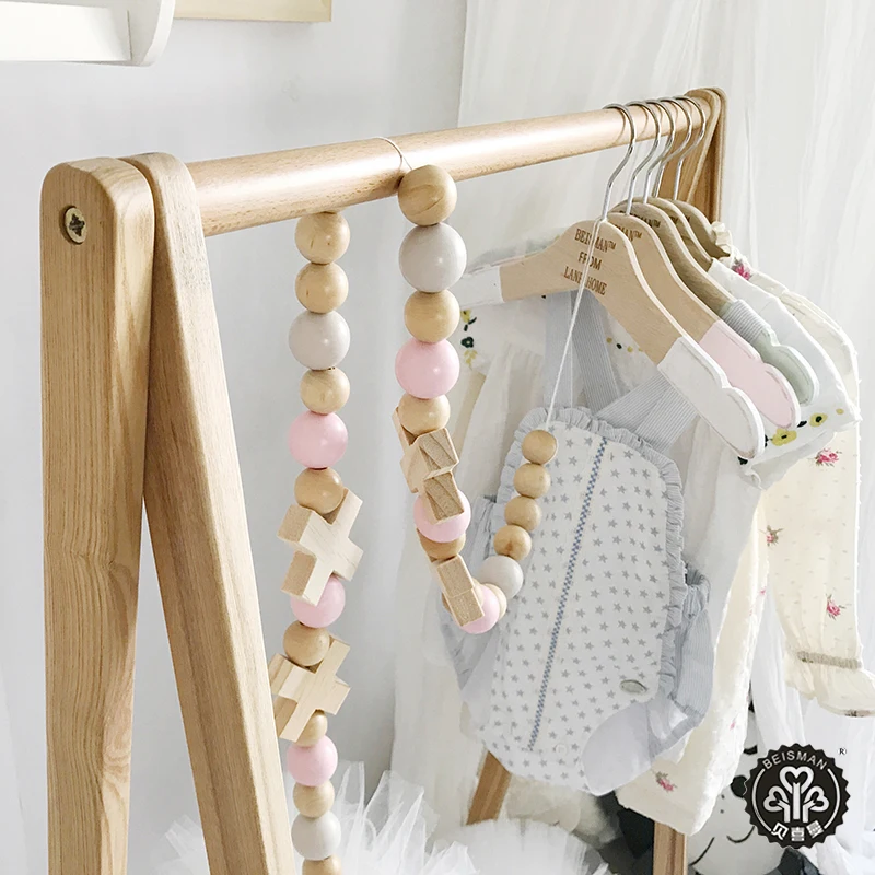 
Nordic wooden hanger furniture for children rooms 