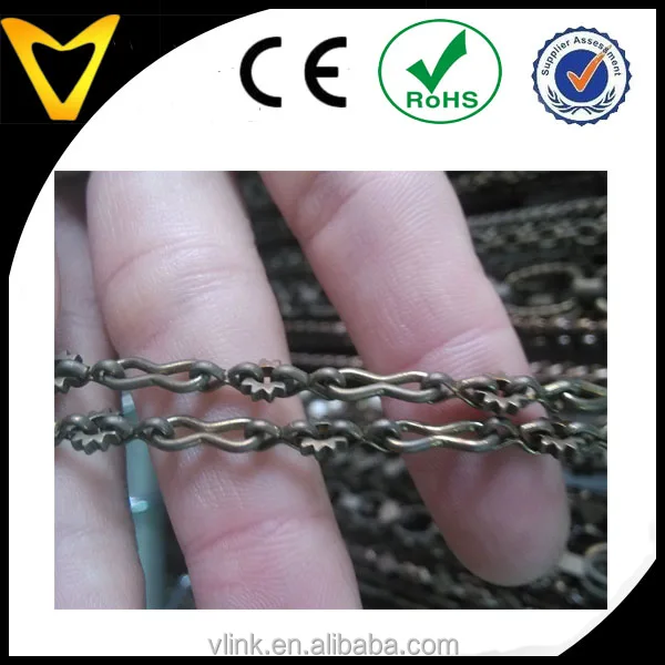 Hand made small gear shape pendant brass chain for jewelry making fashion sunflower Chain