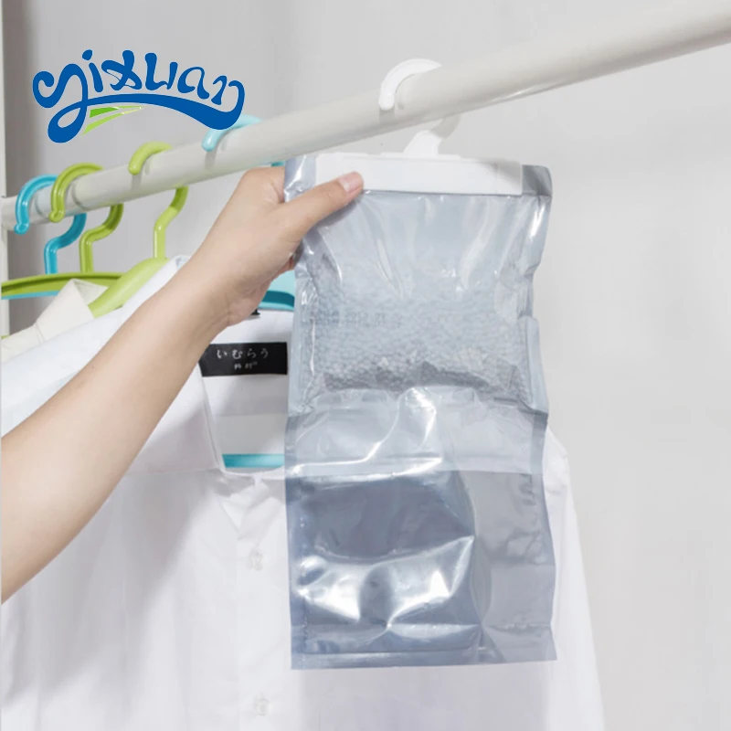 
Damp Check Clothing Dehumidifier Bag Calcium Chloride Hanging Moisture Absorber 