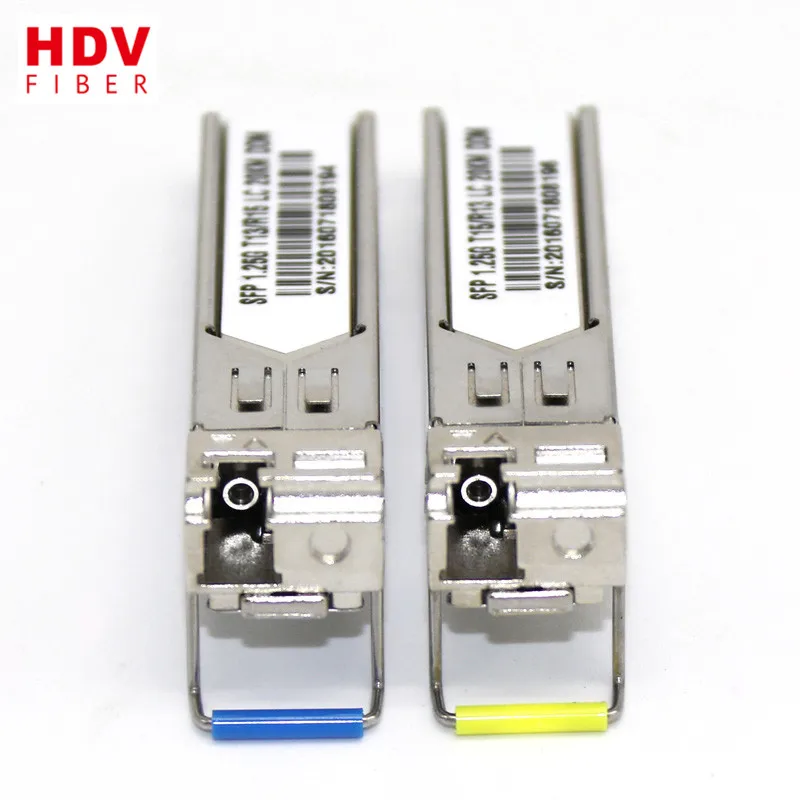  Низкая цена Китай поставщиком 1.25 г SC LC SFP Совместимость cisco wdm sfp 3