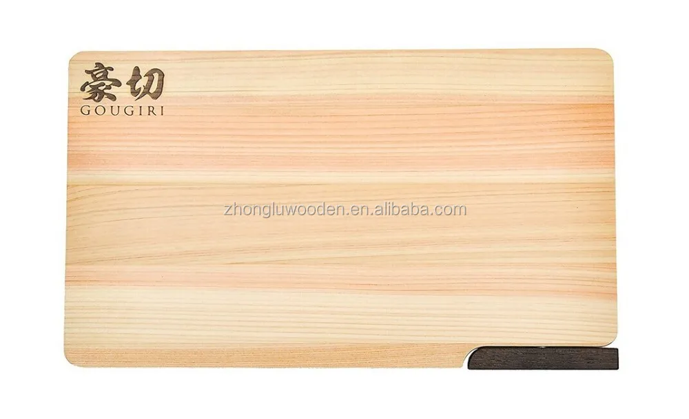 Hinoki Japanese Cypress Wood Cutting Board, Large