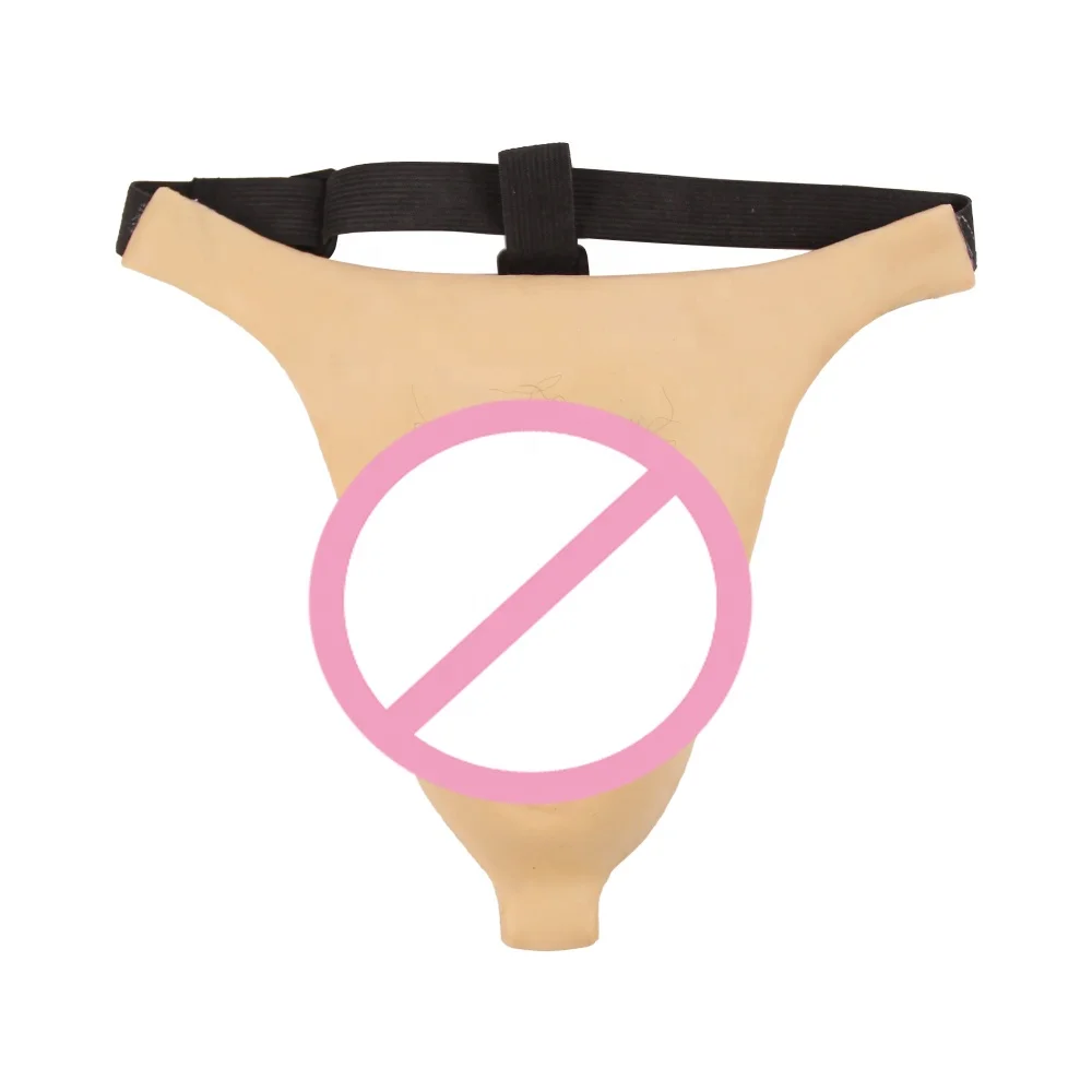 New High Quality Free shipping Silicone Camel Toe Panty For Men Crossdresser