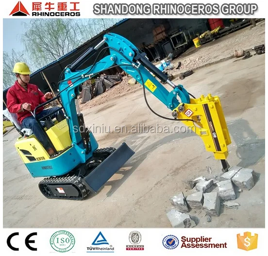 XINIU mini excavator XN08, small farm tractor, 0.8t mini excavator for sale