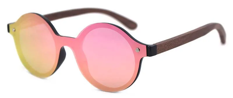 High quality dropshipping new trend product plastic pc wooden sunglasses with case