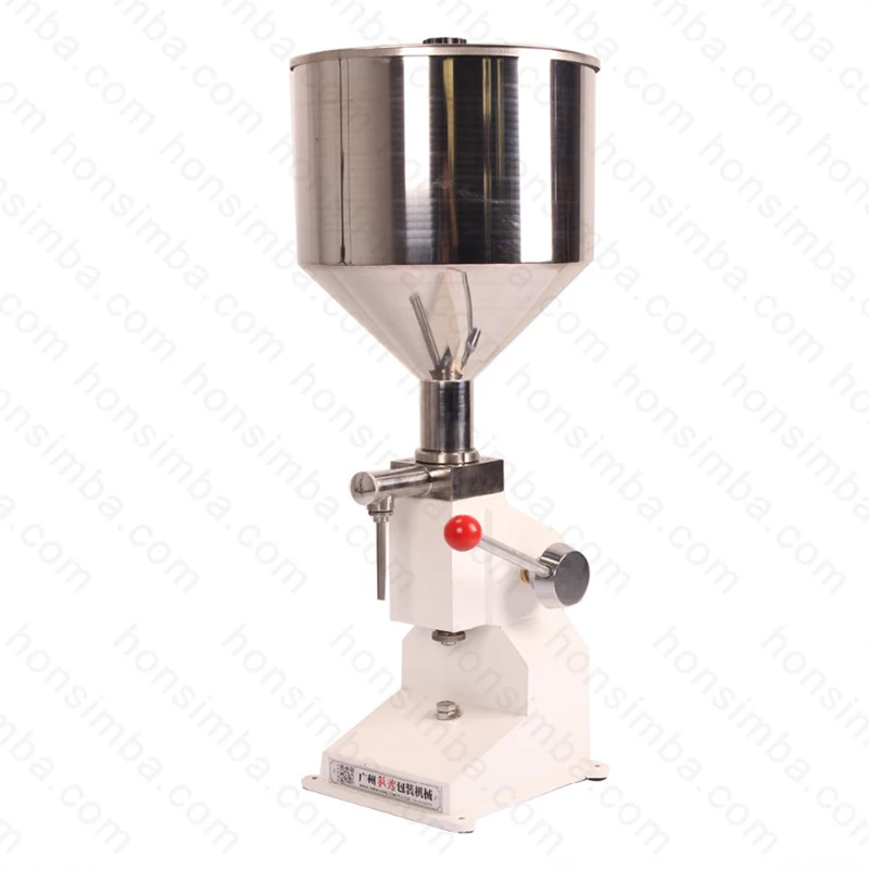 Mnual машина для 5-50 мл, бункером из нержавеющей стали, A03 ручной наполнитель