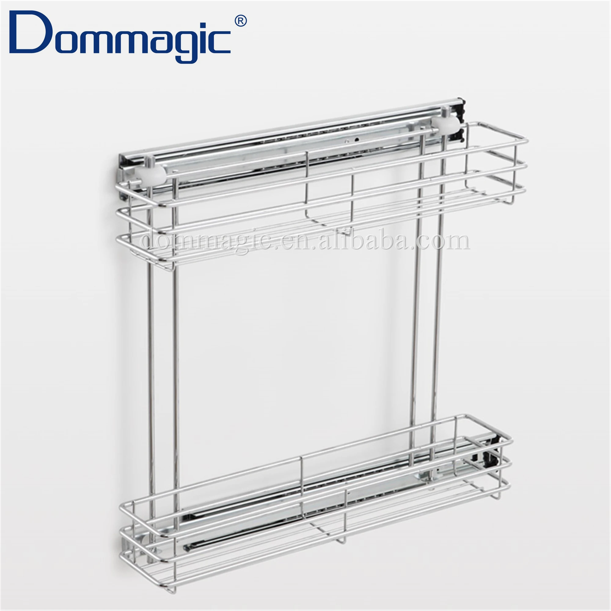 Kitchen Cabinet Pull Out Basket for Under-sink Corner Storage