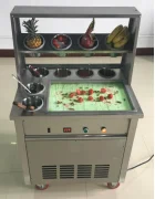 New products fried ice cream roll machine fried ice machine fried ice cream maker